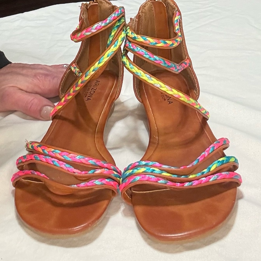 Arizona Jean Company Women's Multicolor Braided Sandals. Brand new never… - Picture 2 of 6